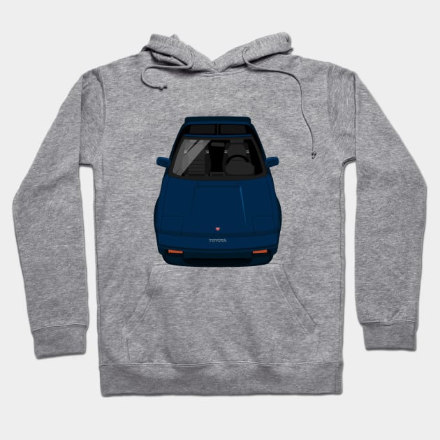 MR2 SC 1st gen W10 - Dark Blue Hoodie by jdmart